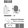 Надувной коврик HIGH PEAK DALLAS citronelle HP-41032